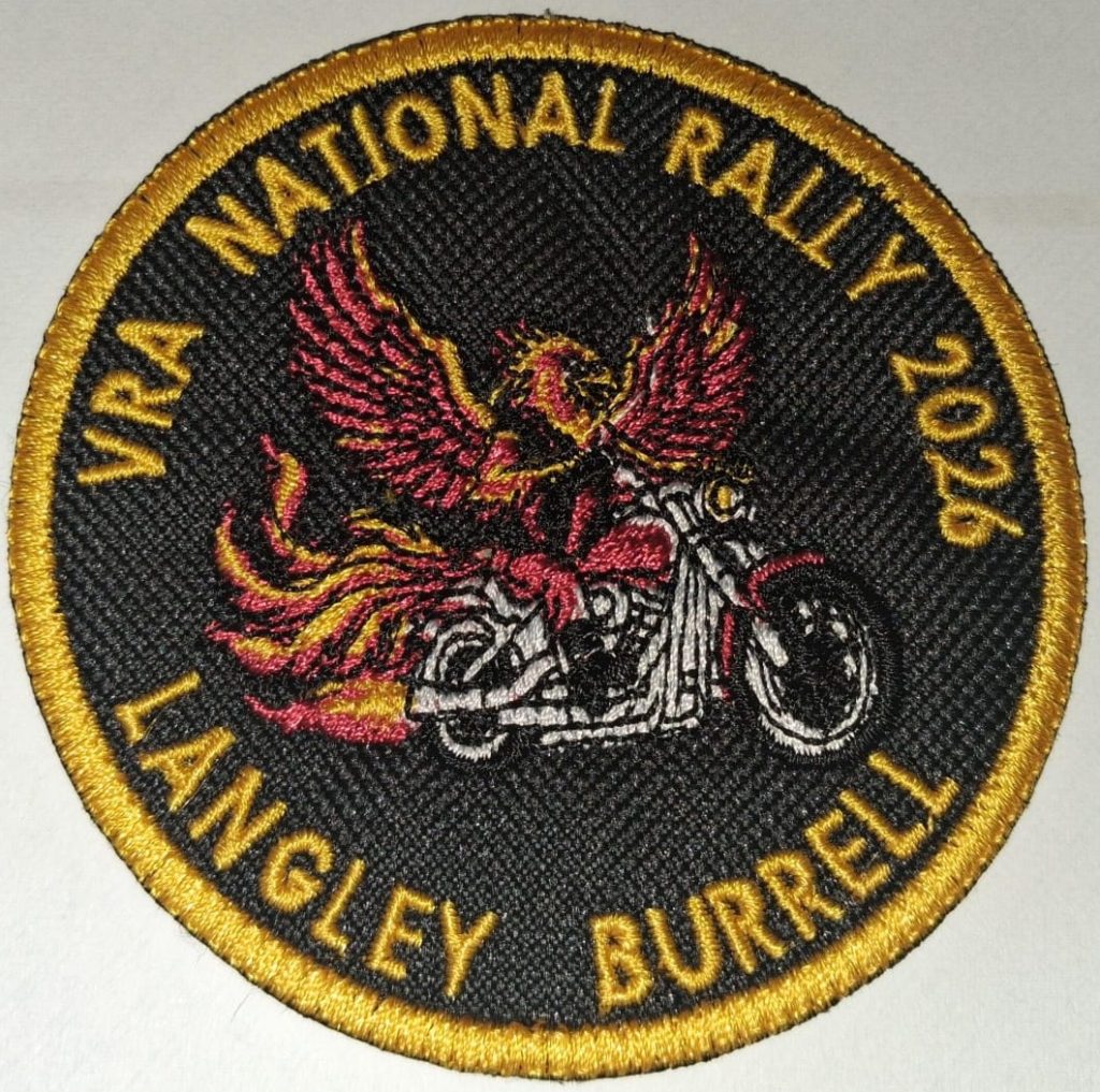 2026 AGM & National Rally Patch - Vulcan Riders Association